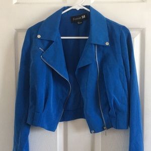 Royal Blue F21 Jacket